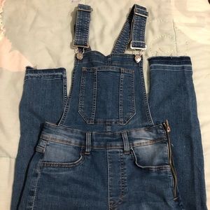 NEW H&M denim overalls